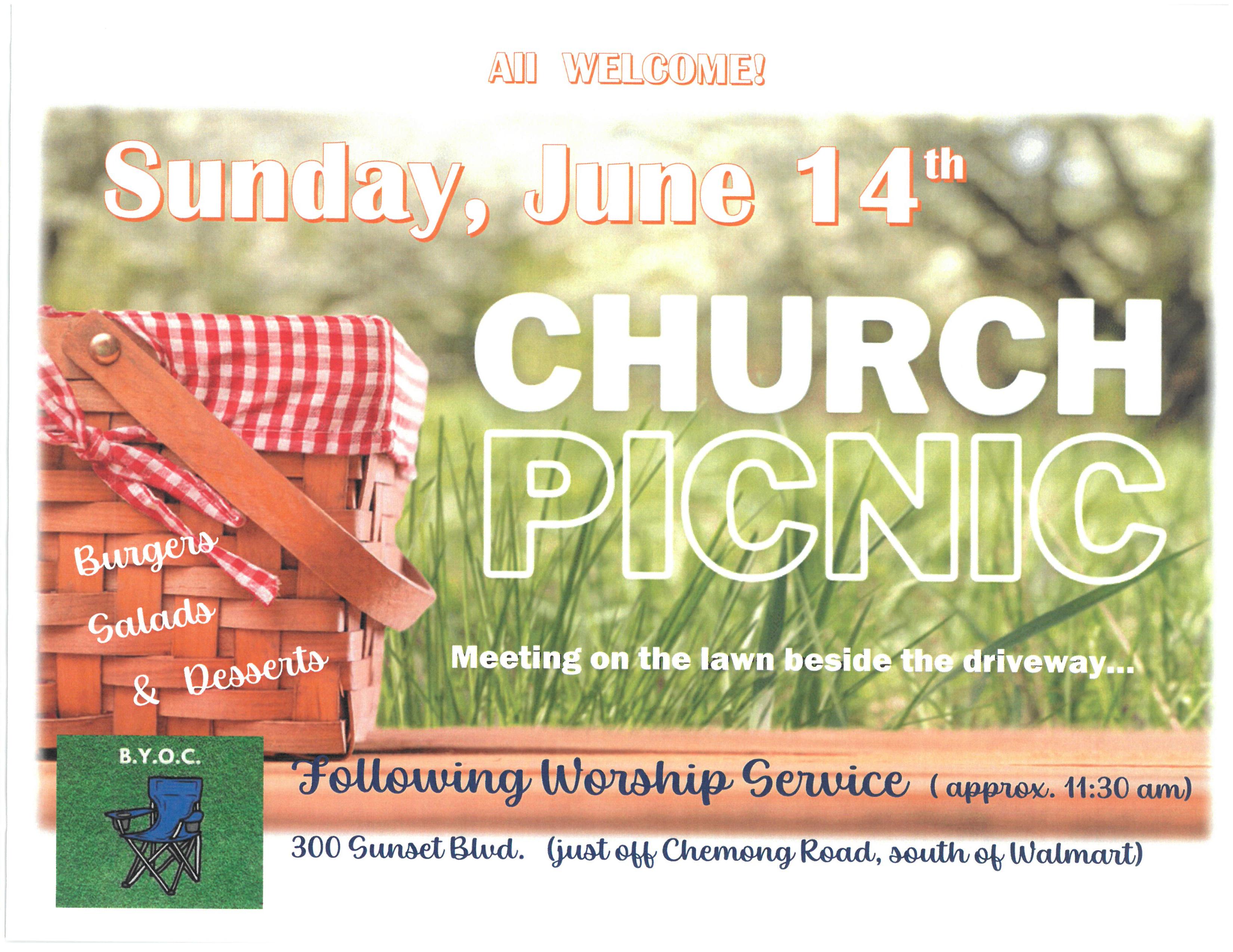 Church Picnic 2026